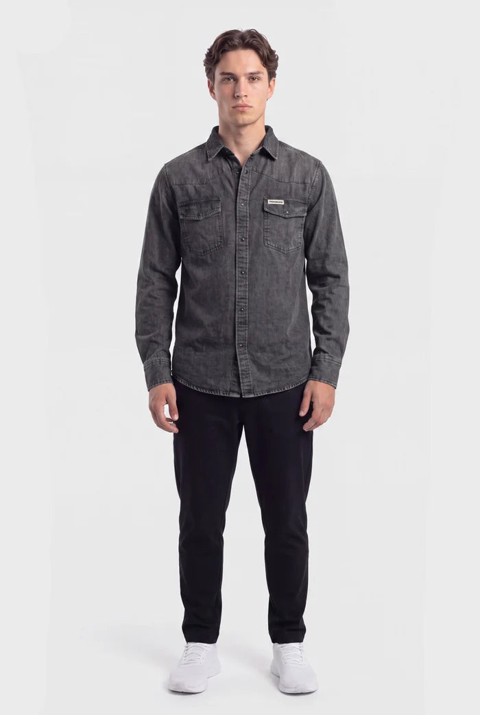 Homestead Denim Button Up