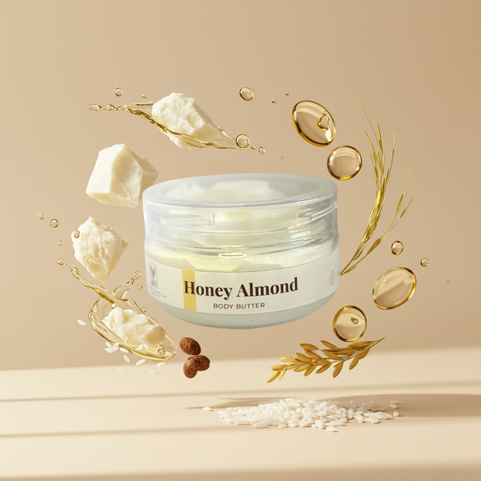 Honey Almond Body Butter hydrating skin cream