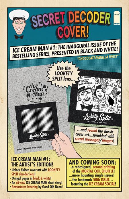 ICE CREAM MAN #1 CHOCOLATE VANILLA TWIST EDITION (MR) FOC September 21, 2026