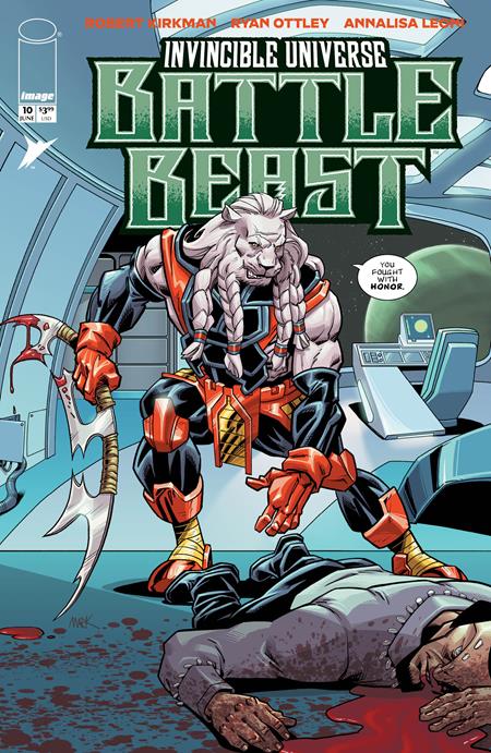 INVINCIBLE UNIVERSE BATTLE BEAST #10 CVR E INC MARK ENGLERT VAR