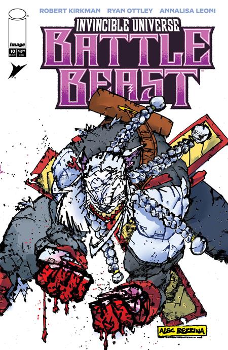 INVINCIBLE UNIVERSE BATTLE BEAST #10 CVR F INC ALEC BEZZINA VAR