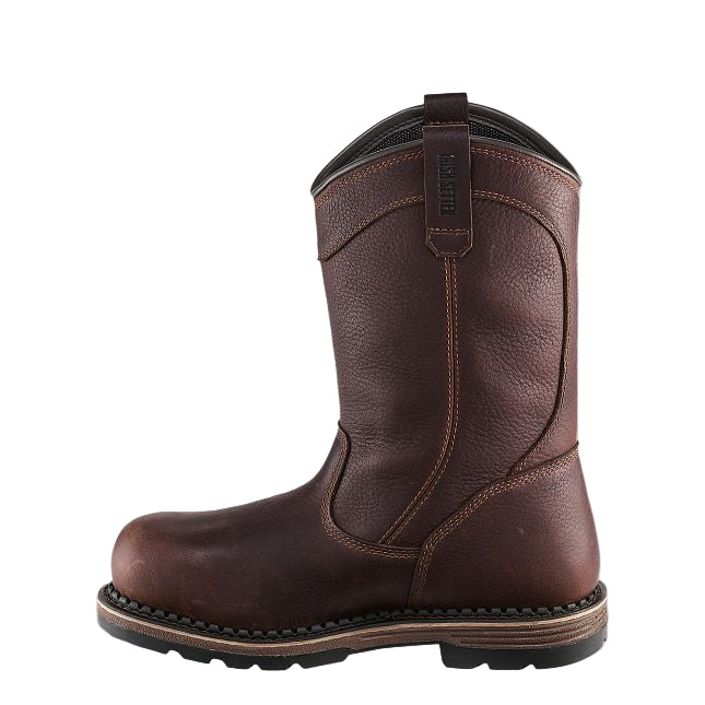 Irish Setter 83988 Edgerton Men's 11-inch Waterproof Leather Safety Toe Pull-On Boot 83988