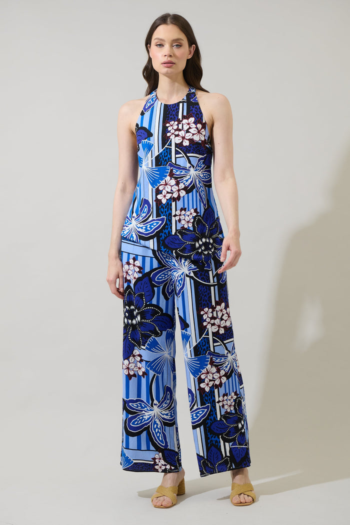 Jabi Floral Myla Asymmetrical Top