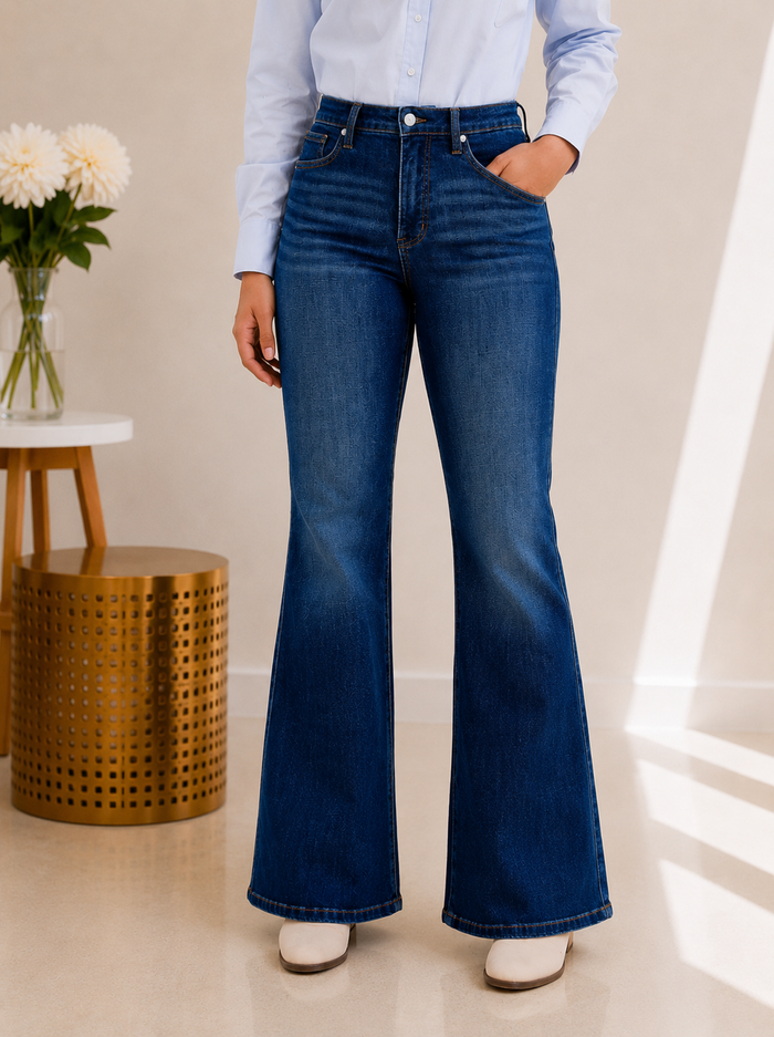 Judy Blue High Waist Tummy Control Charlotte Flare Jeans