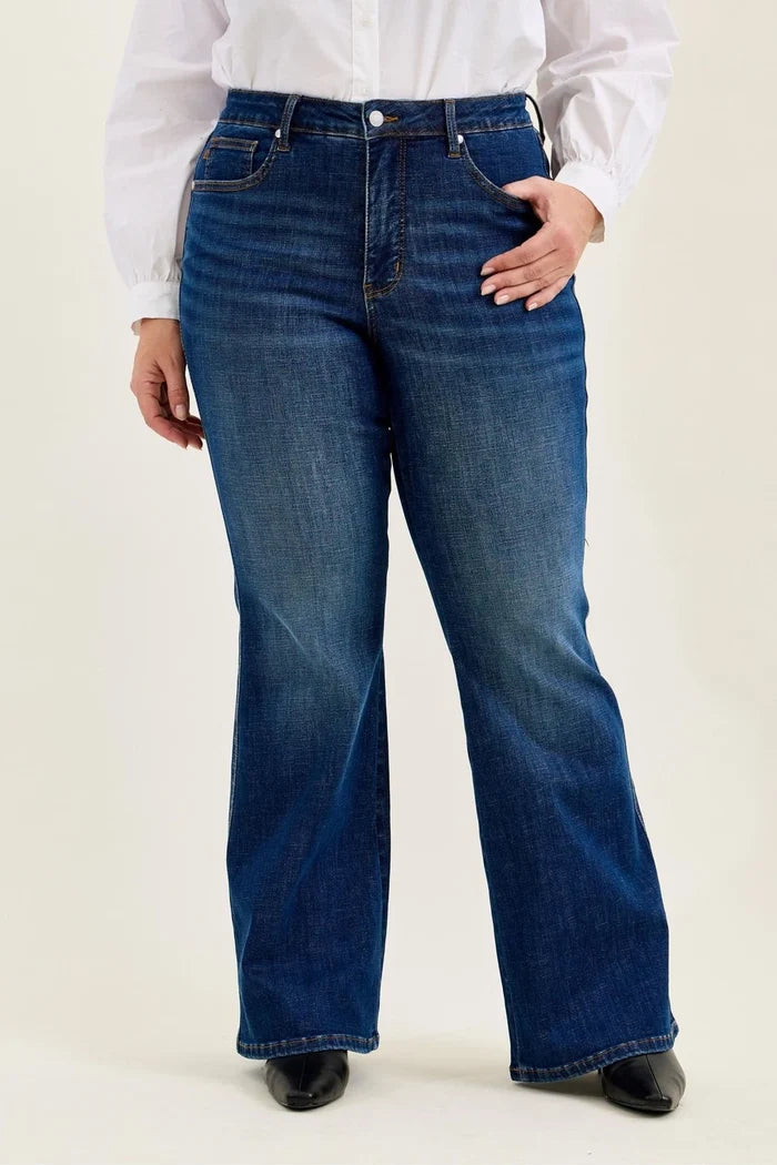 Judy Blue High Waist Tummy Control Charlotte Flare Jeans
