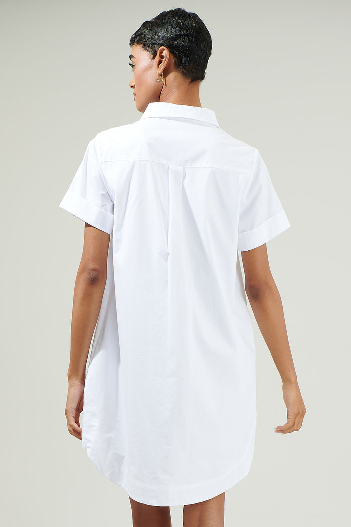 Kaylee Button Down Shirt Dress
