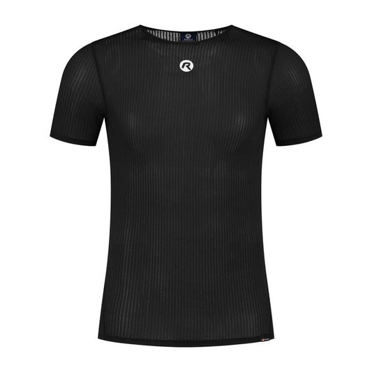 Rogelli Kite II ondershirt korte mouwen zwart voorkant.