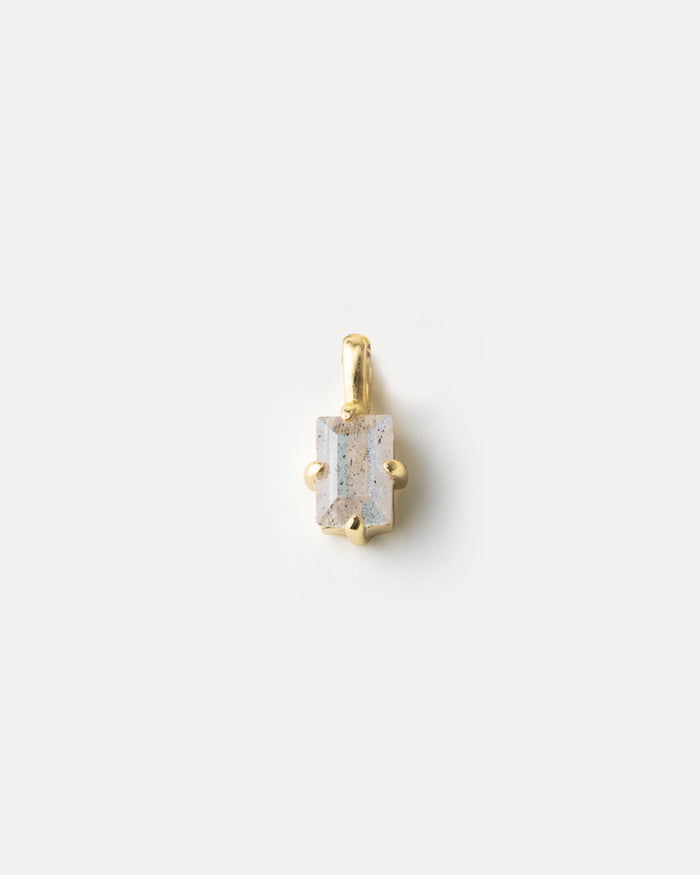 Labradorite Grand Baguette Pendant