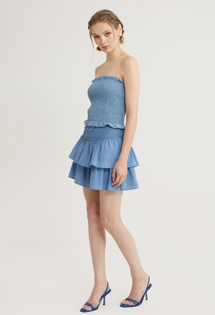 Lani Ruffled Mini Skirt
