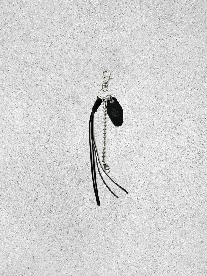 Leather Tassel Keychain