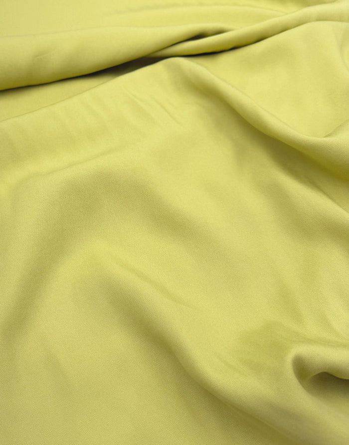 Lemon Sandwashed Tencel™ Lyocell Fabric