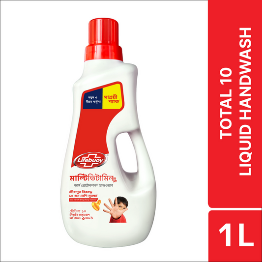 Lifebuoy Handwash (Soap) Total Bottle 1L