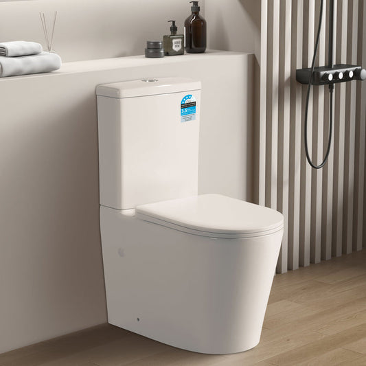 Livis Rimless Toilet Suite Trap Included 650*385*865mm