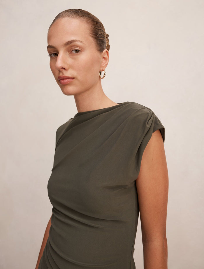 Logan Asym Shoulder Top Forever New