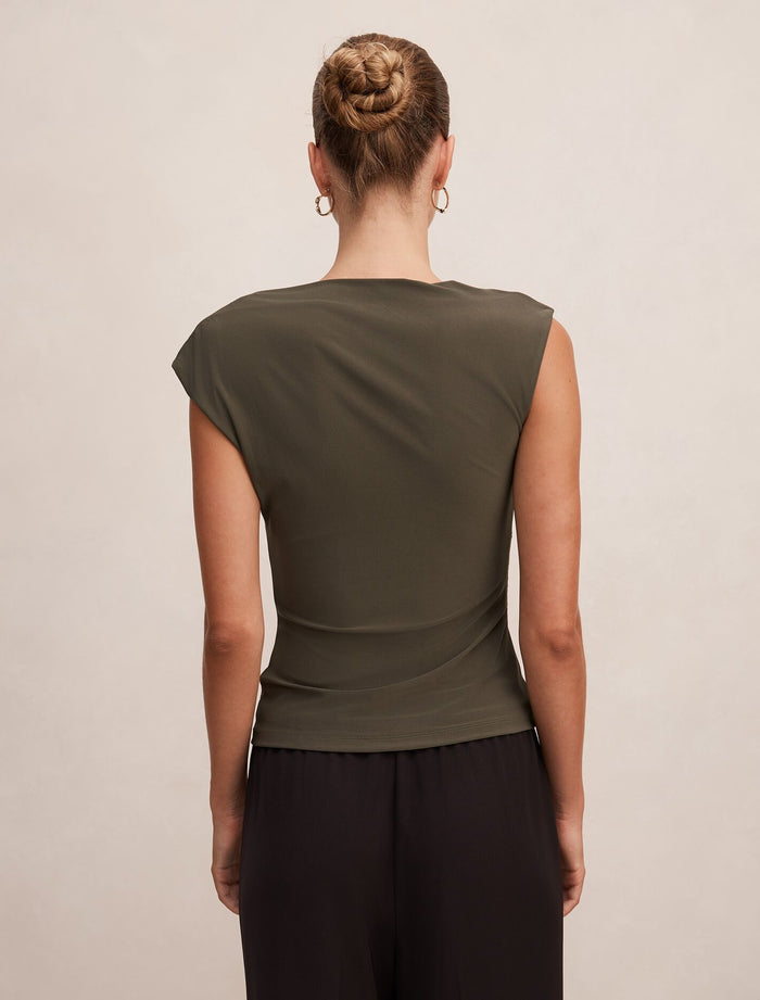 Logan Asym Shoulder Top Forever New