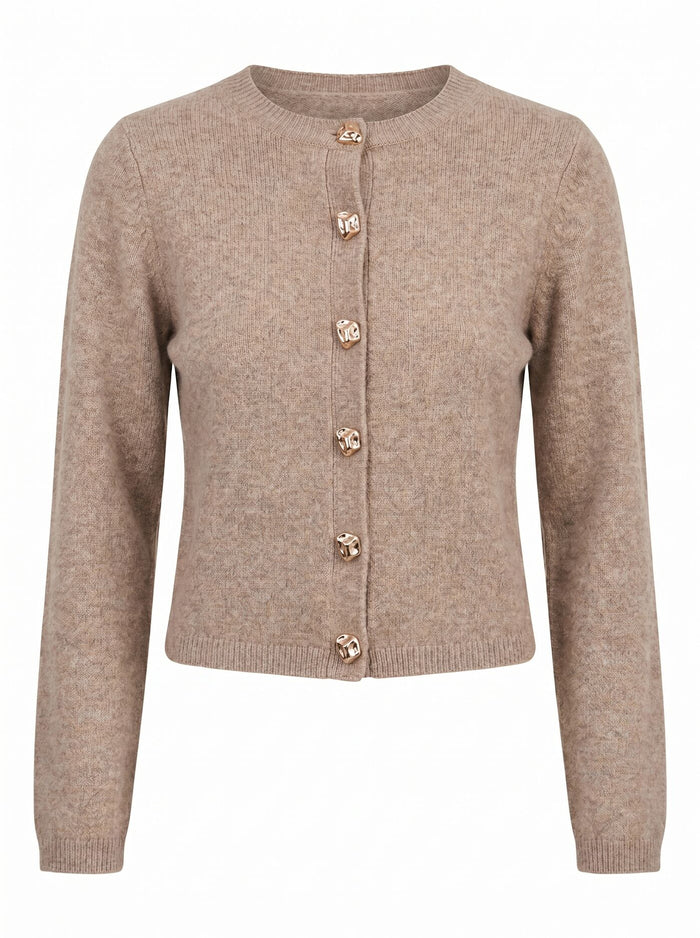 Lottie Button Detail Cardigan Forever New