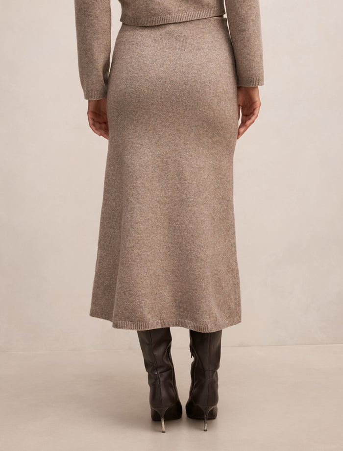 Lottie Knitted Midi Skirt Forever New