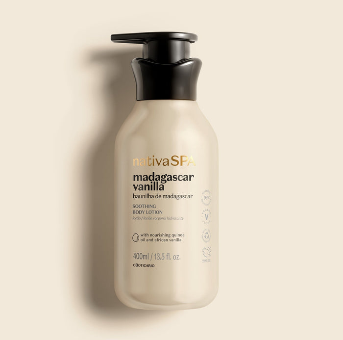 Madagascar Vanilla Soothing Body Lotion - O Boticário US - Macy's - Body Lotion
