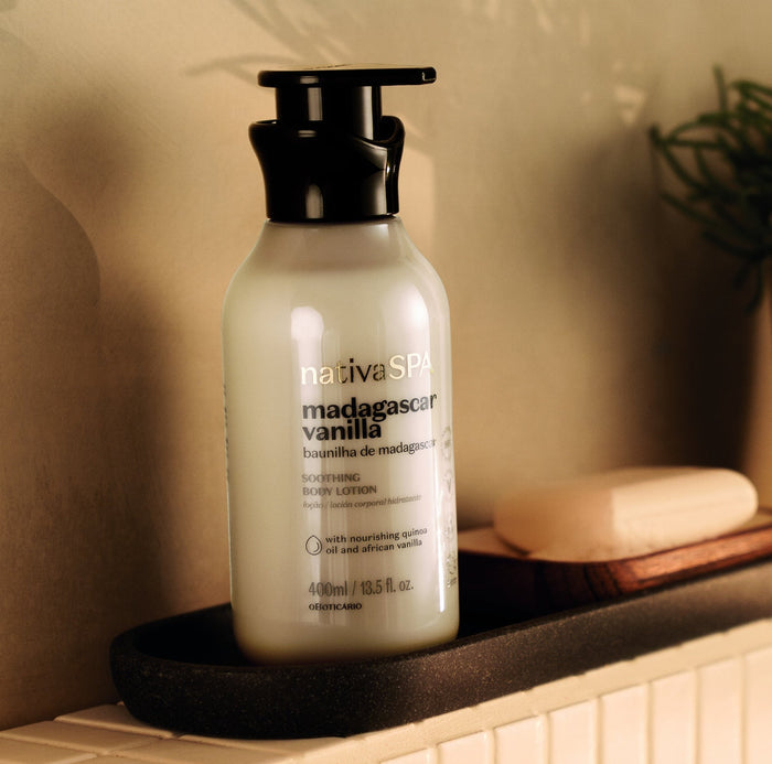 Madagascar Vanilla Soothing Body Lotion - O Boticário US - Macy's - Body Lotion