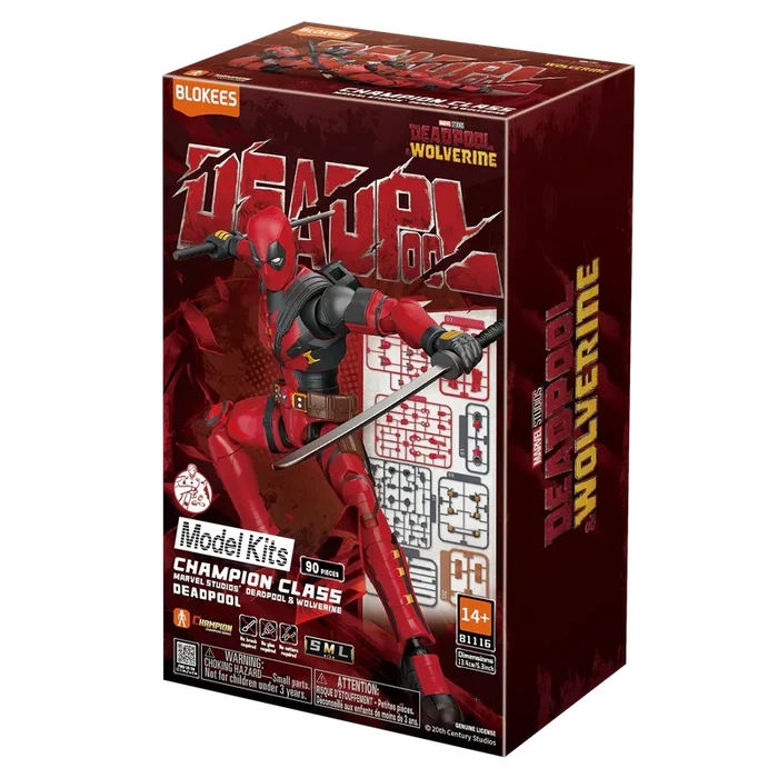 Marvel Deadpool & Wolverine Champion Class 04 Deadpool Model Kits | Blokees