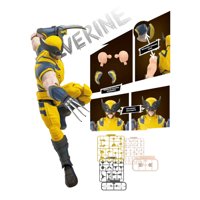 Marvel Deadpool & Wolverine Champion Class 05 Wolverine Model Kits | Blokees