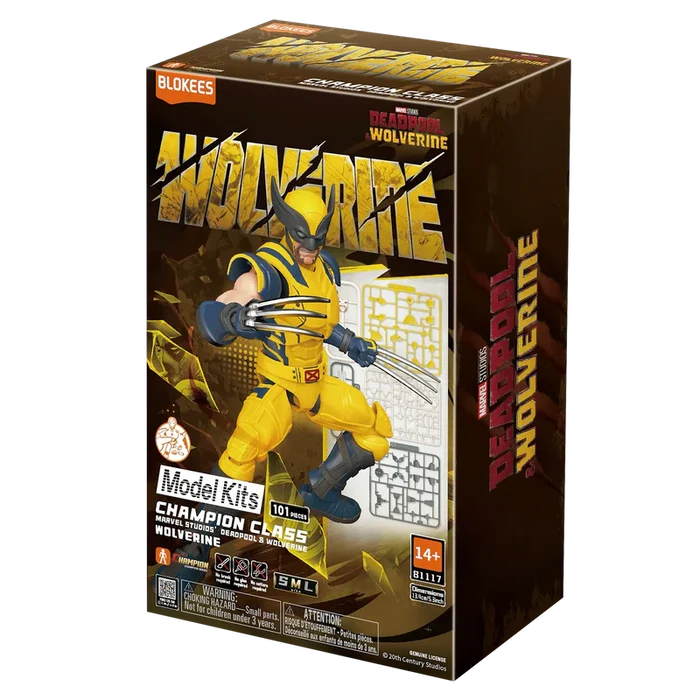 Marvel Deadpool & Wolverine Champion Class 05 Wolverine Model Kits | Blokees