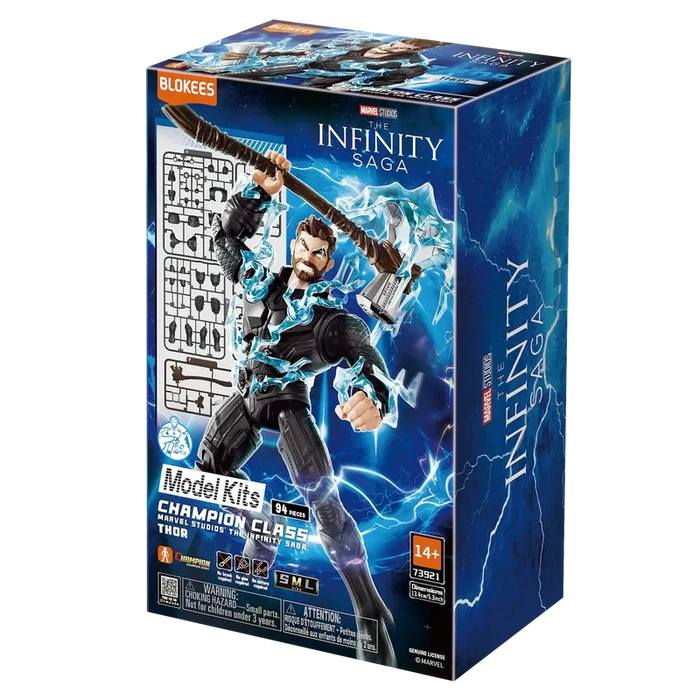 Marvel Infinity Saga Champion Class 02 Thor Model Kits | Blokees