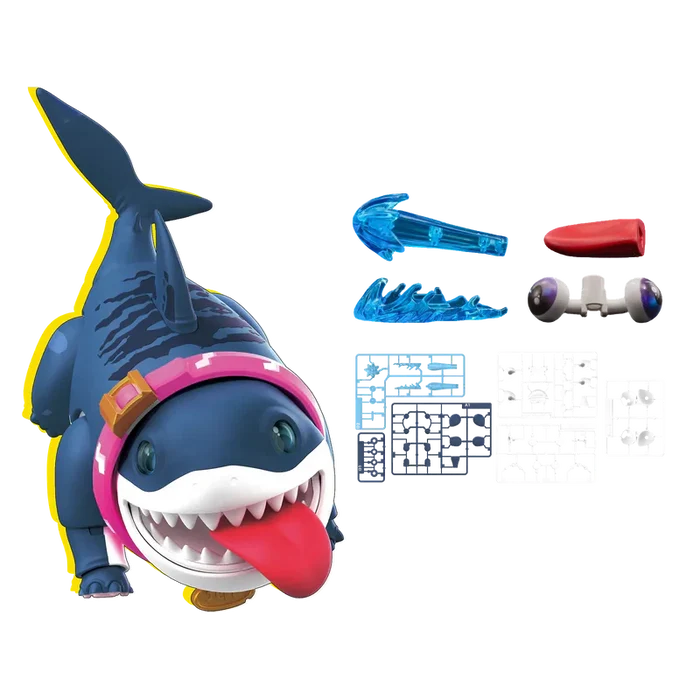 Marvel Rivals Champion Class 12 Jeff The Land Shark Model Kits | Blokees
