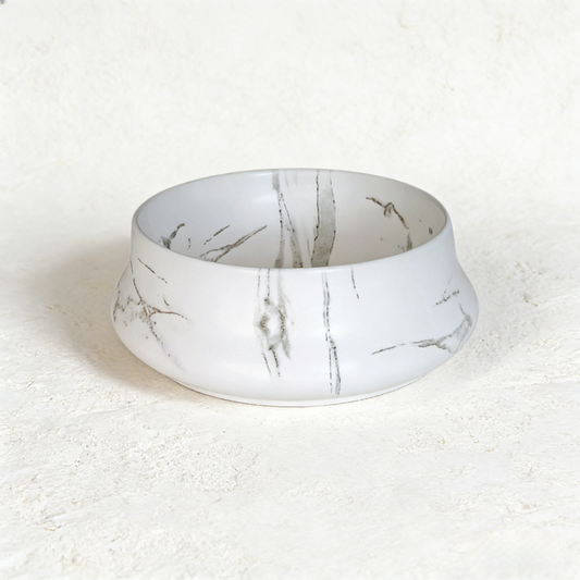 Matte White Alabaster Basin 400*400*140mm