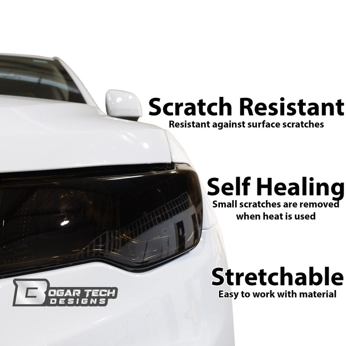 Full Headlight Taillight Precut Smoked PPF Tint Kit Film Overlay Fits Mazda Cx - 50 2023 - 2025 - Bogar Tech Designs
