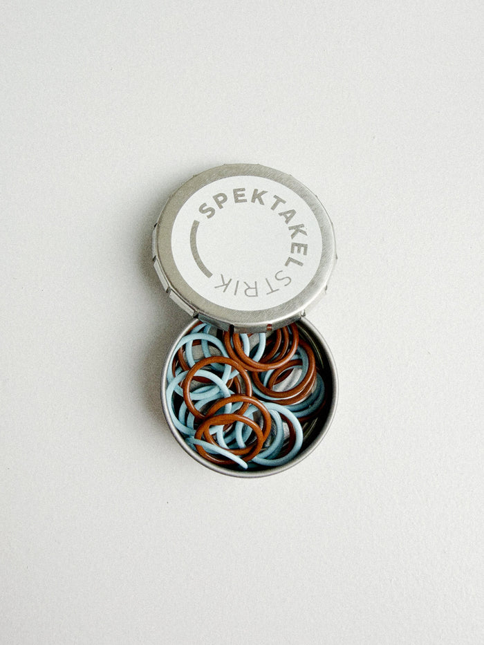 MEGA Sofa Stitch Markers- Melted Sky