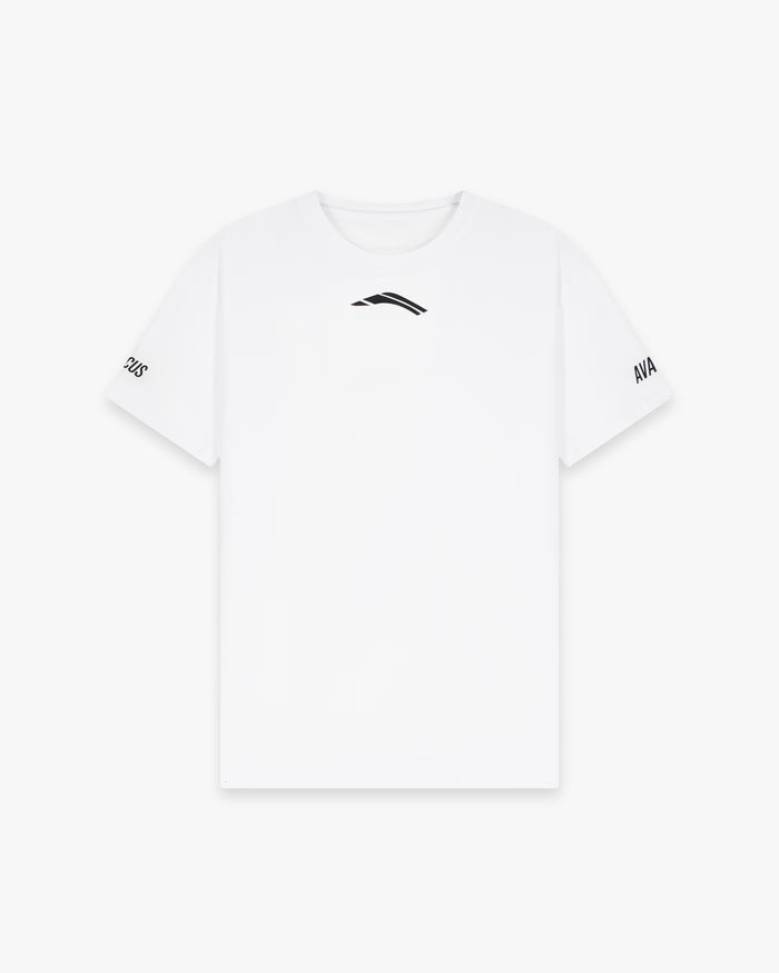 Men’s Competition T-Shirt White - Anterior