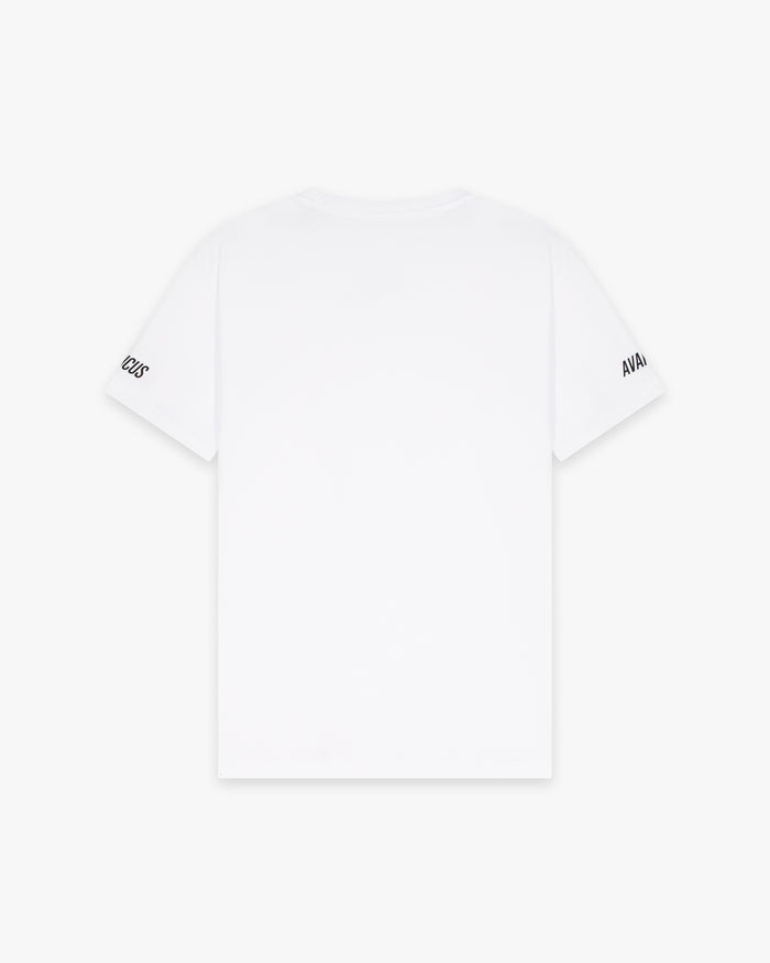 Men’s Competition T-Shirt White - Posterior