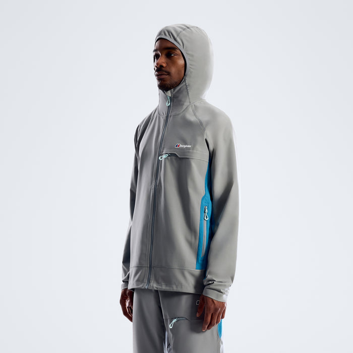 Men's Wavertree Hooded Jacket - Garbo Grey