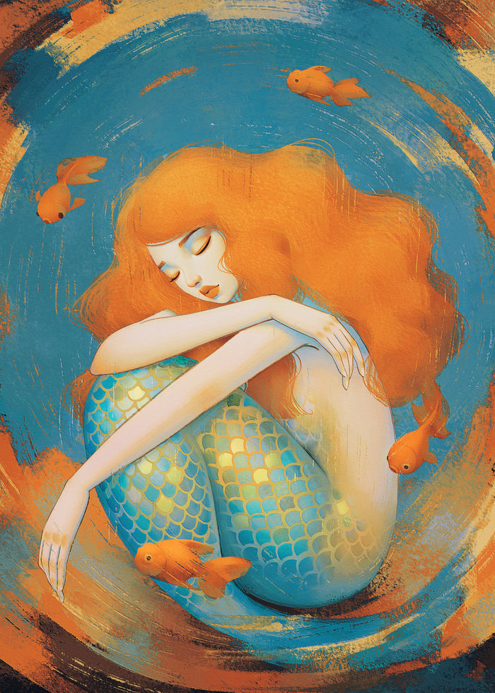 Mermaid And Her Goldies