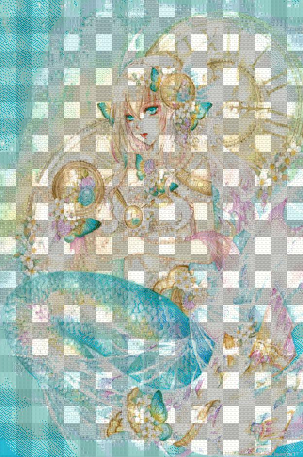 Mermaid Clock | Expert Sized XXL Kit