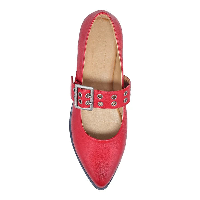 Miz Mooz FEENIX Flat in Red