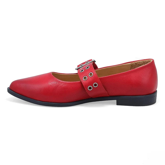 Miz Mooz FEENIX Flat in Red