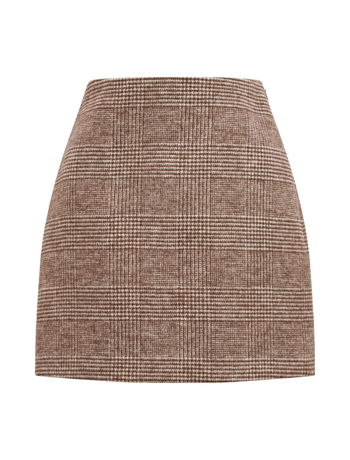 Molly Check Mini Skirt Forever New