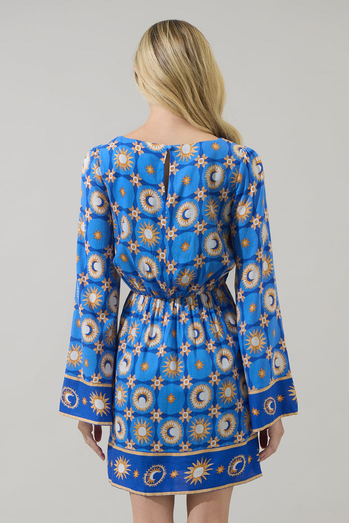 Moonshine Tovary Bell Sleeve Mini Dress