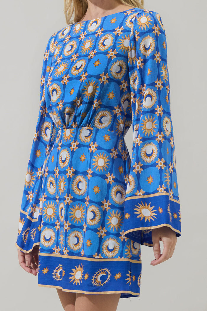 Moonshine Tovary Bell Sleeve Mini Dress