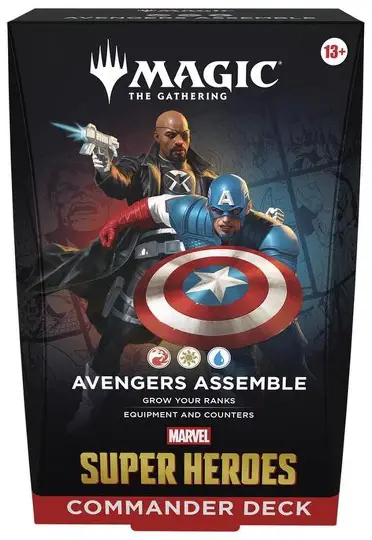 MTG MARVEL SUPER HEROS COMMANDER DECK Avengers Assemble