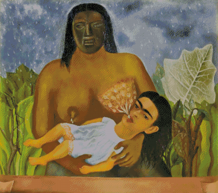 My Nurse And I | Frida Kahlo