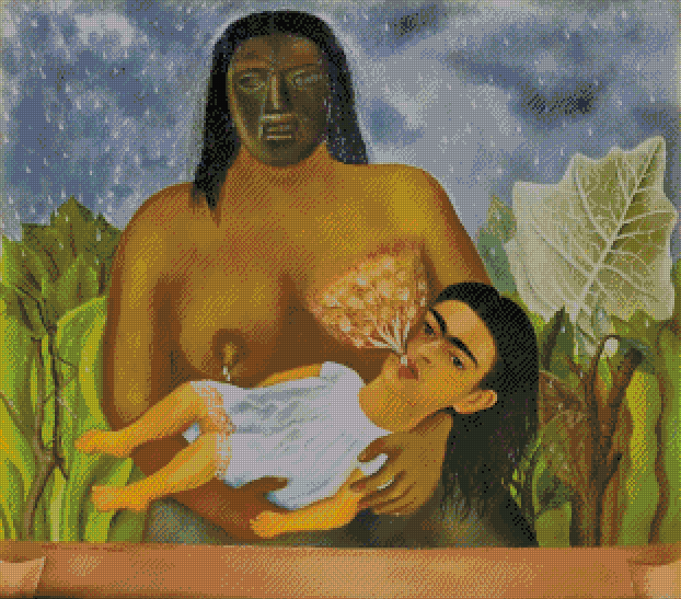 My Nurse And I | Frida Kahlo