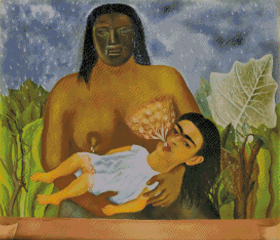 My Nurse And I | Frida Kahlo