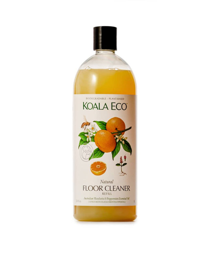 Natural Floor Cleaner Mandarin & Peppermint | 33 oz