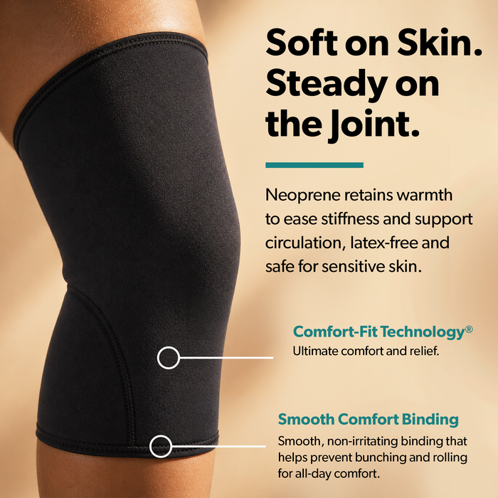 Neoprene Knee Compression Sleeve for Arthritis Pain and Daily Support