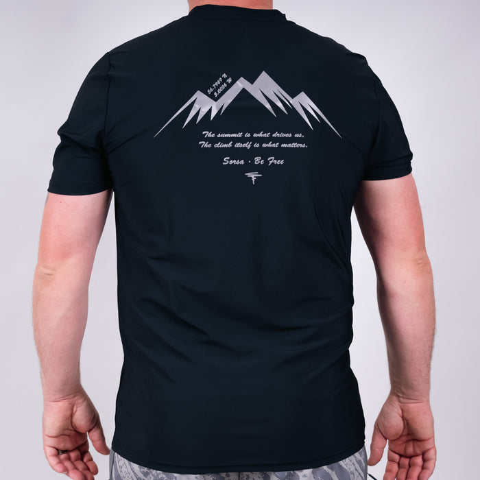 Nevis T-Shirt - Jet Black