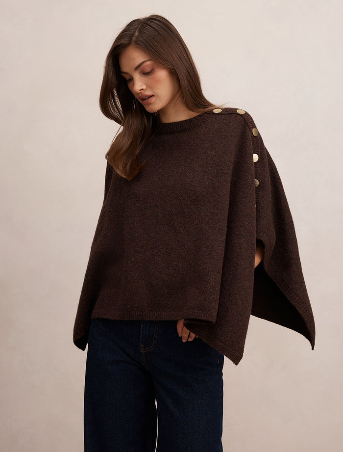 Nicole Hardware Cape 0 Chocolate Forever New