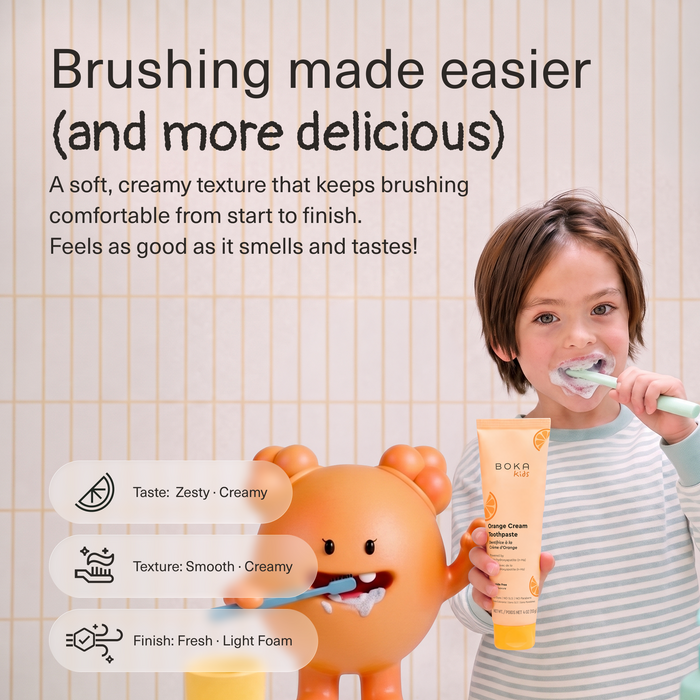 Orange Cream Kids Nano-hydroxyapatite Toothpaste